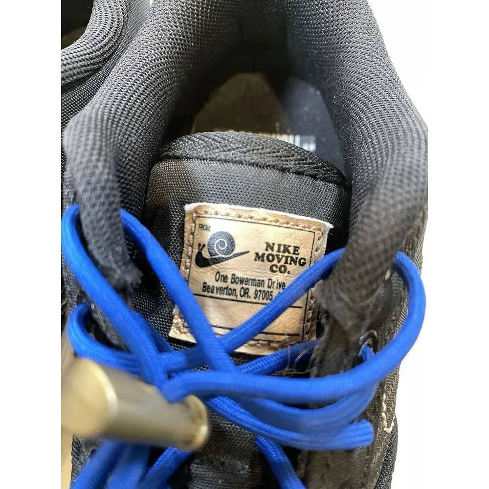 Nike Air Force 1 Low LV8 3‎ GS Black Anthracite Blue Laces SIZE 5Y DV1622-001